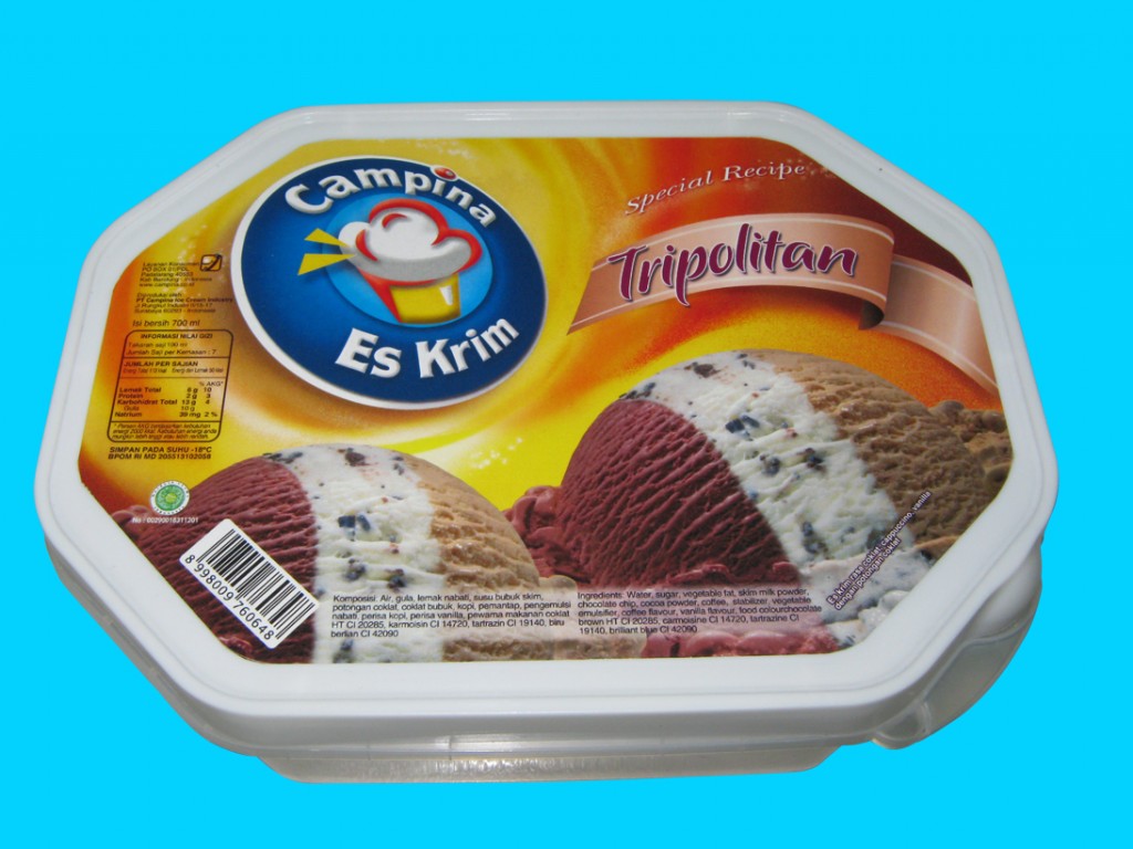 700ml Tripolitan Campina Ice Cream